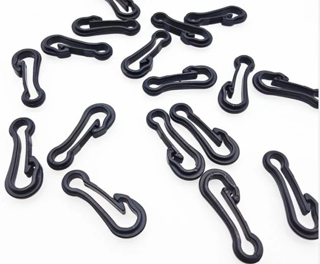 KJM Plastic Snap Hook For Garment Hanging
