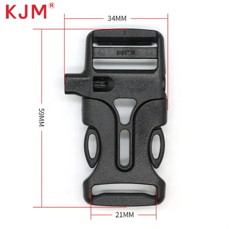 Ryukzak uchun plastik hushtak tokasi