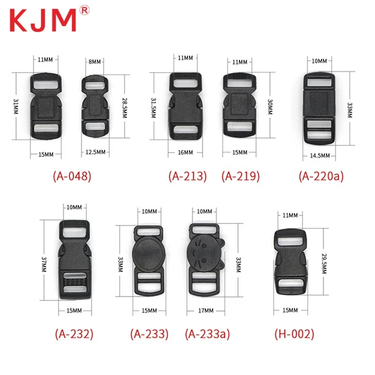 Plastic Small Dog Collar Buckle factory